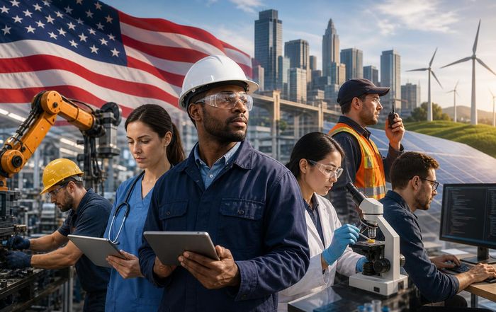 Article Image for U.S. Job Sectors With Strong Demand for Skilled Workers